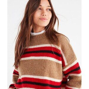 Urban Outfitters wool blend striped sweater small